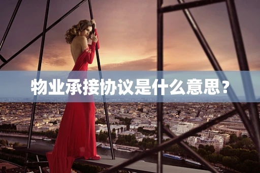 物业承接协议是什么意思？