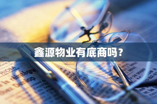 鑫源物业有底商吗？