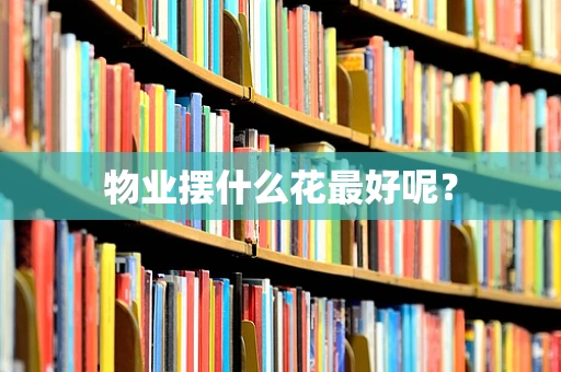 物业摆什么花最好呢？