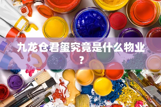 九龙仓君玺究竟是什么物业？