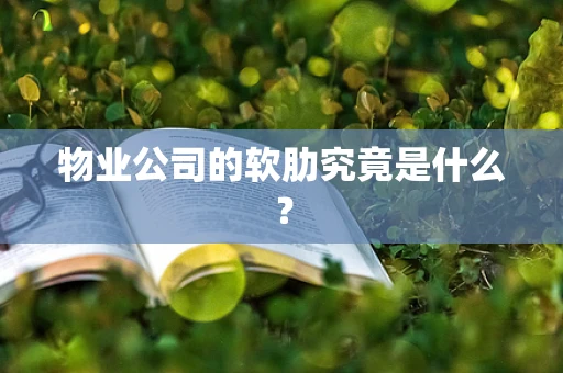 物业公司的软肋究竟是什么？
