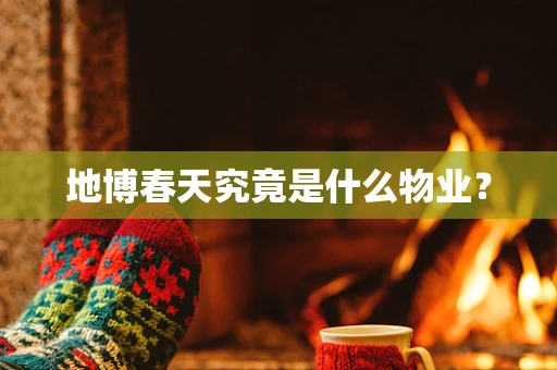 地博春天究竟是什么物业？