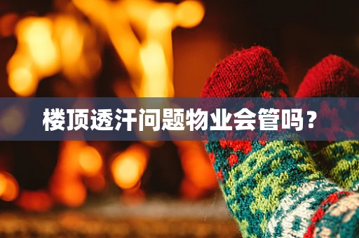 楼顶透汗问题物业会管吗？