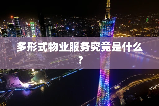 多形式物业服务究竟是什么？