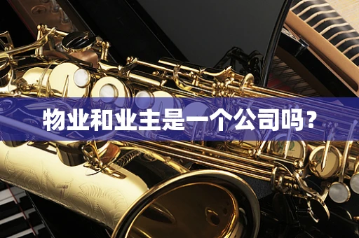 物业和业主是一个公司吗？