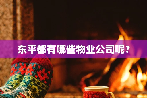 东平都有哪些物业公司呢？