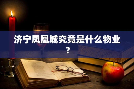济宁凤凰城究竟是什么物业？