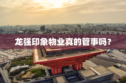 龙强印象物业真的管事吗？