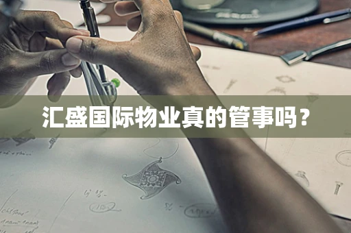 汇盛国际物业真的管事吗？