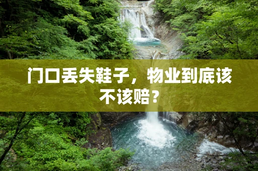 门口丢失鞋子，物业到底该不该赔？