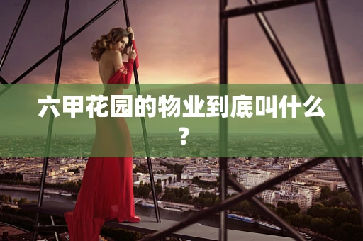 六甲花园的物业到底叫什么？