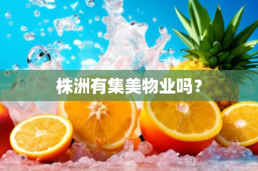株洲有集美物业吗？