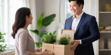 业主收房，物业送什么东西合适呢？