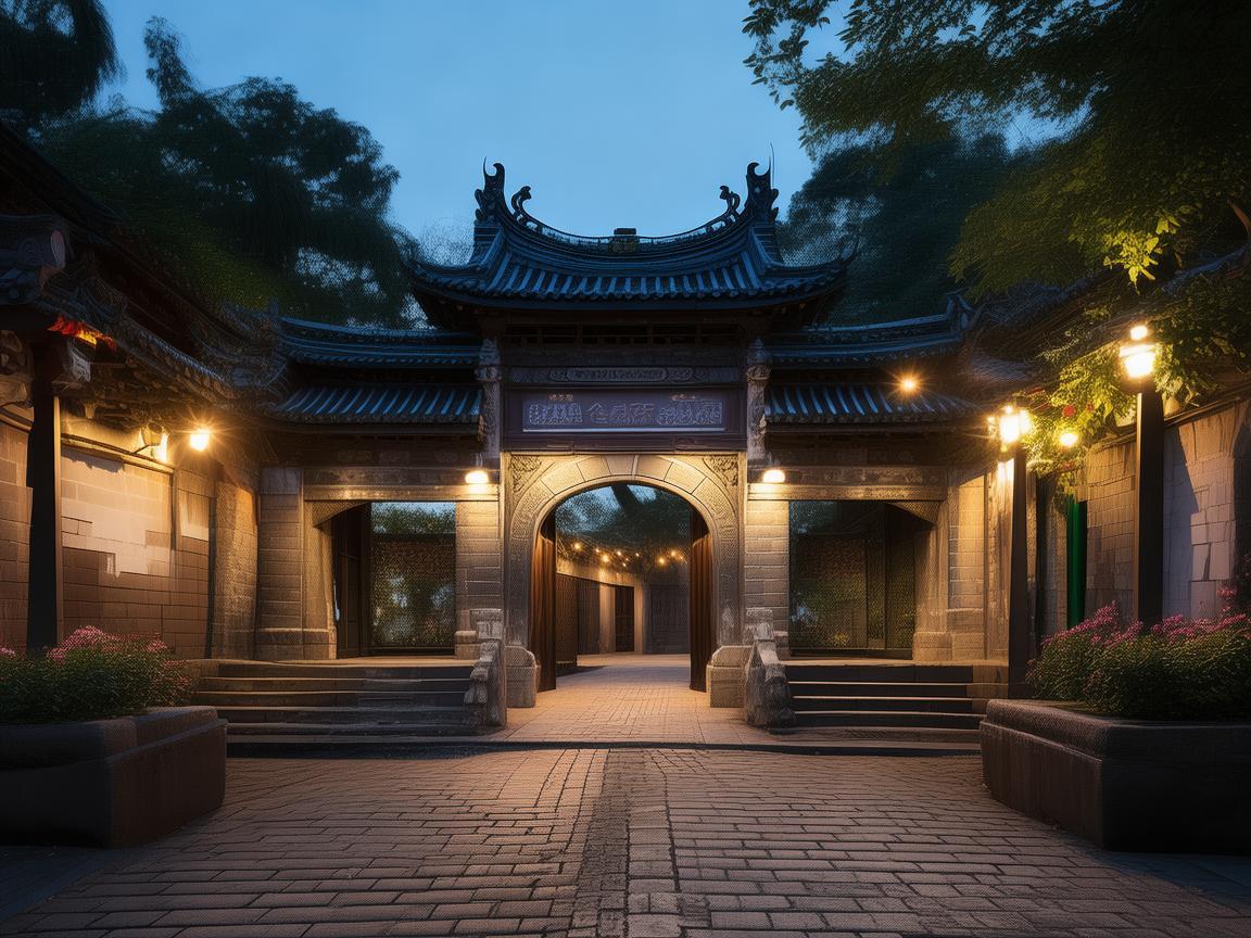 后宰门夜晚会进行物业管理吗？